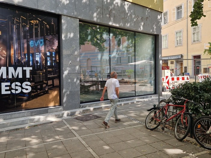 Ecke Tummelplatz/Bürgergasse: Hier wird das Evo-Fitnesscenter eröffnet