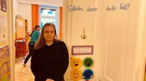 Magdalena Dungl im Kindergarten Glockenspiel