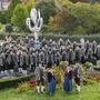 Viele junge und sehr junge Gesichter: Die Jugendkapelle Fernitz-Mellach