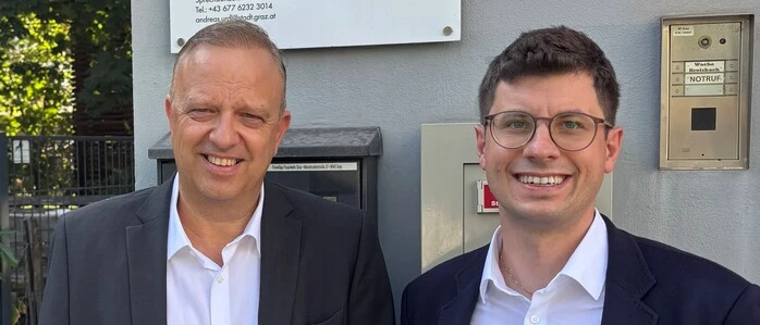 Erwin Wurzinger und Meinhardt Schweditsch (ÖVP)