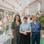 Drei grüne Frontfrauen: Sandra Krautwaschl, Sigi Maurer und Judith Schwentner