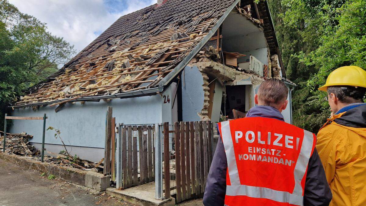 Am Wohnhaus bestand unmittelbare Einsturzgefahr