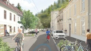 Die Laimburggasse in Geidorf wird zur Fahrradstraße
