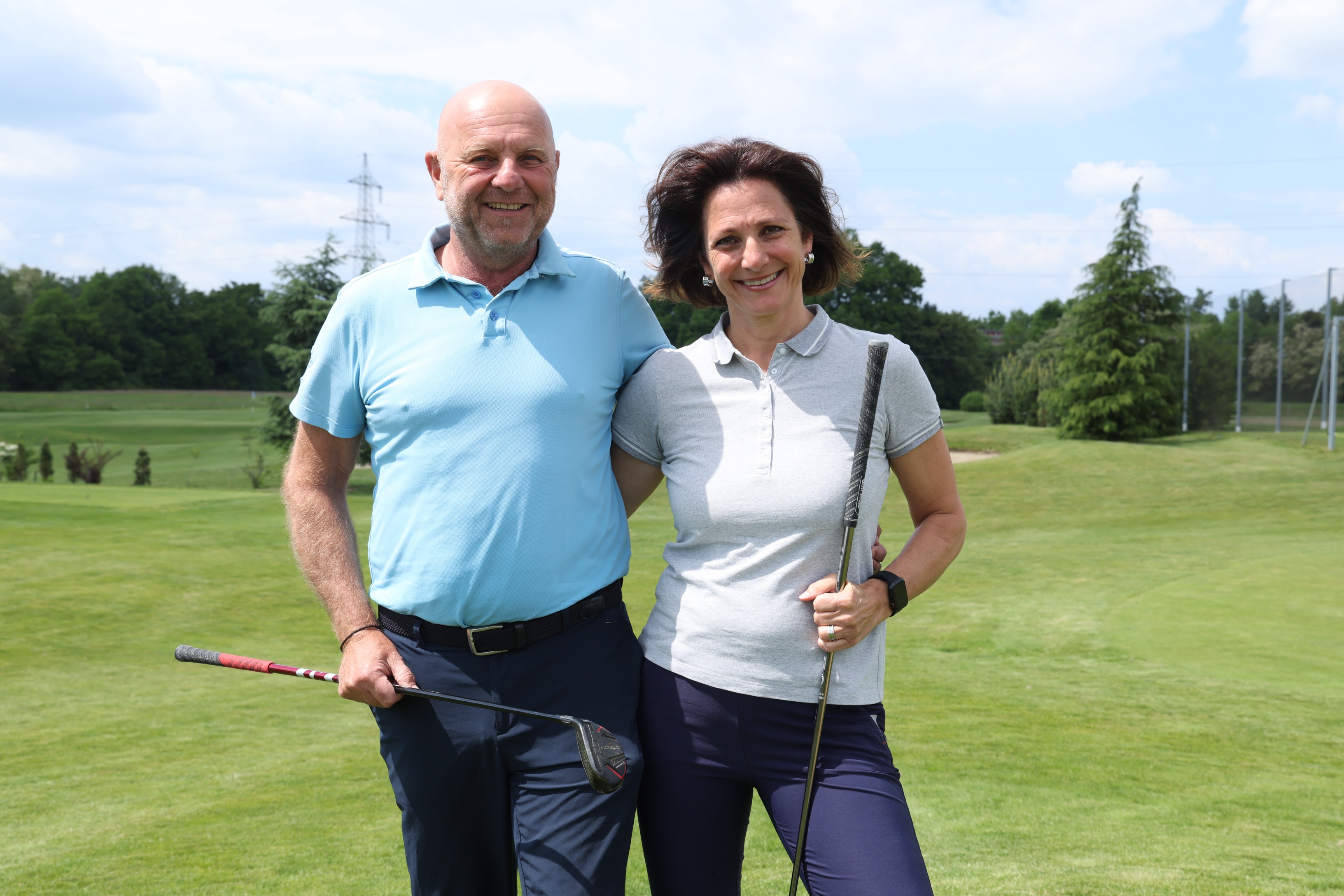 Michael und Eva Petz haben den Golfplatz in Liebenau an die Murhof Gruppe verkauft