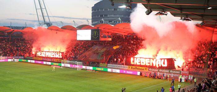 „Hexenkessel Liebenau“: In der Stadiondebatte geht es heiß her (Archivfoto)