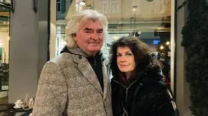 Hannelore Antkowiak-Bergles gemeinsam mit ihrem Mann