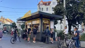 Der Andrang war am ersten Tag bereits groß