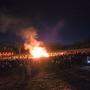 In Hart bei Graz richtet die Gemeinde das Osterfeuer am Karsamstag aus