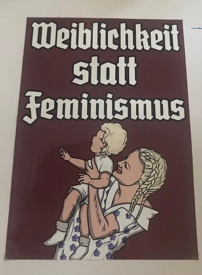 So sieht einer der Sticker aus