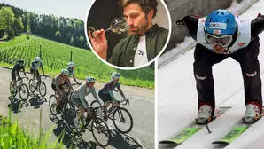 Von der Schanze aufs Rennrad, vom Leistungssport zum Wein: Bastian Kaltenböck hat sein Leben neu ausgerichtet