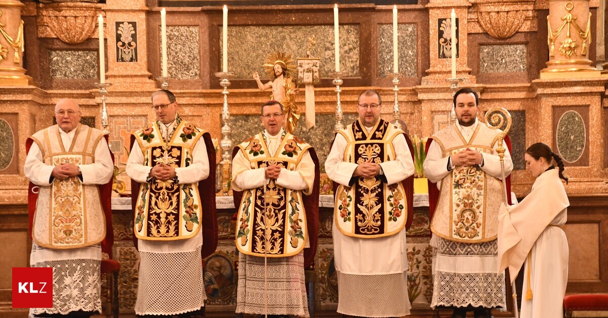 Stift-St-Lambrecht-Ostergottesdienst-zum-Jubil-um-mit-Weihbischof
