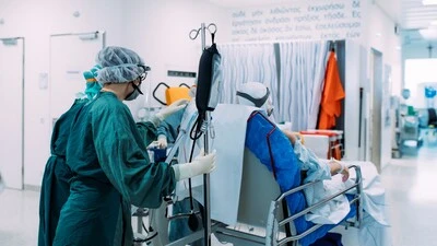 Pfleger Georg Stiasny bezeichnet die Zeit der Pandemie als surreal. Sie habe ihn verändert