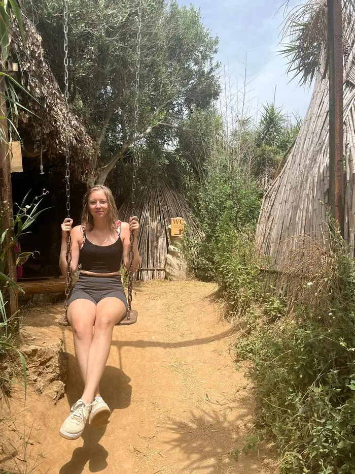 Jasmin ist schon auf Maturareise