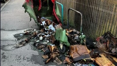 Insgesamt legte der Mann 13 Brände, die Tatorte befanden sich alle in der Nähe seiner Wohnung