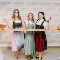 Die Hofheldinnen in der Kategorie Diversifizierung: Julia Kuchlbauer (Platz 2), Andrea Posch (Platz 1) Elisabeth Kohl (Platz 3)