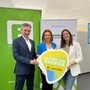 Werner Ressi (Energie Steiermark), Landesrätin Simone Schmiedtbauer und Irene Hofer (Energie Agentur Steiermark)