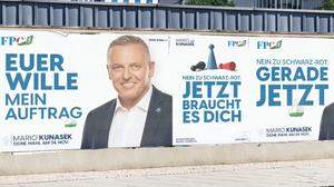 Die neuen Plakate der FPÖ