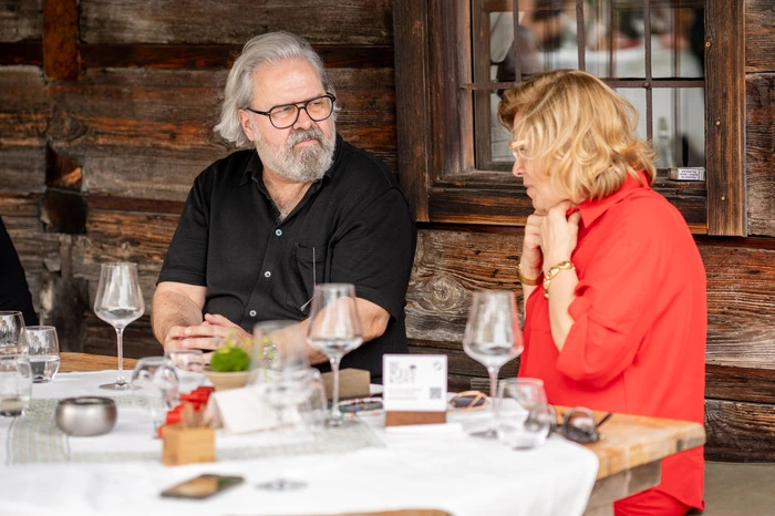 Regisseur Thomas Roth und  Christine Klimaschka