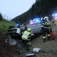 In St. Marein-Feistritz überschlug sich ein Auto
