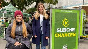 Barbara Sima-Ruml und Anna Binder kandidieren auf Platz 7 bzw 5 bei den Grünen 