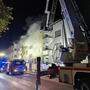 In einem Wohnhaus brach Samstagabend ein Brand aus