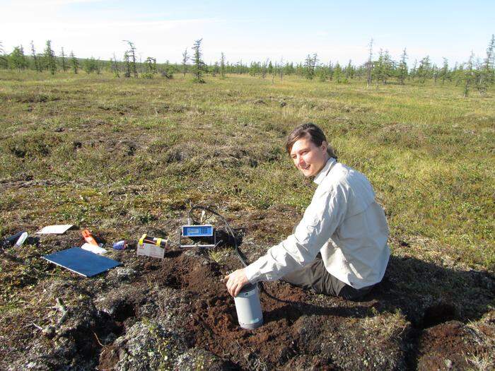 Die Ökologin Christina Biasi führte jahrelange Messungen in der sibirischen Tundra durch