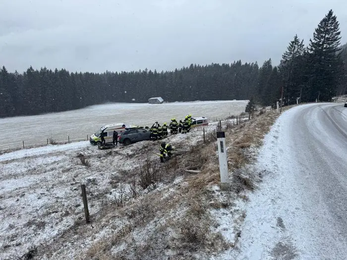 Schwerer Unfall auf der Tauplitzalm Alpenstraße