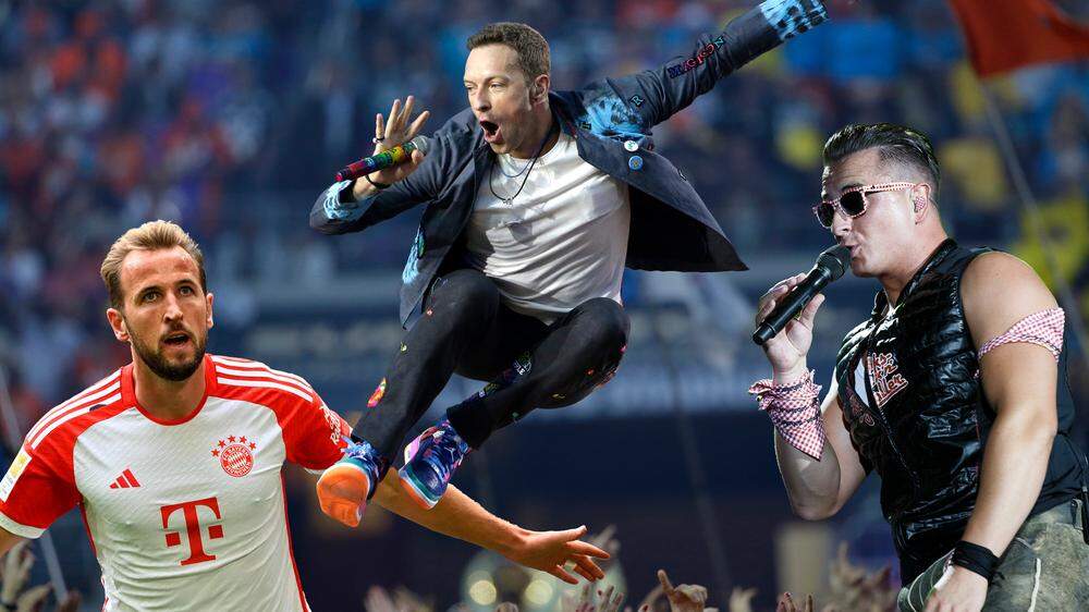 Von Coldplay über Bayern München bis hin zum VolksRock‘n‘Roller reichte das Angebot