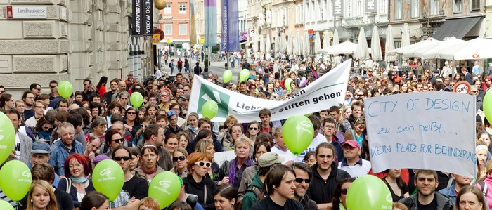 Solidarisierung: Vor 15 Jahren standen Dutzende Vereine und Institutionen gegen den Sparkurs von Rot-Schwarz in der Steiermark auf 