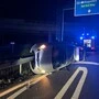 Der Unfall ereignete sich um 23.28 Uhr