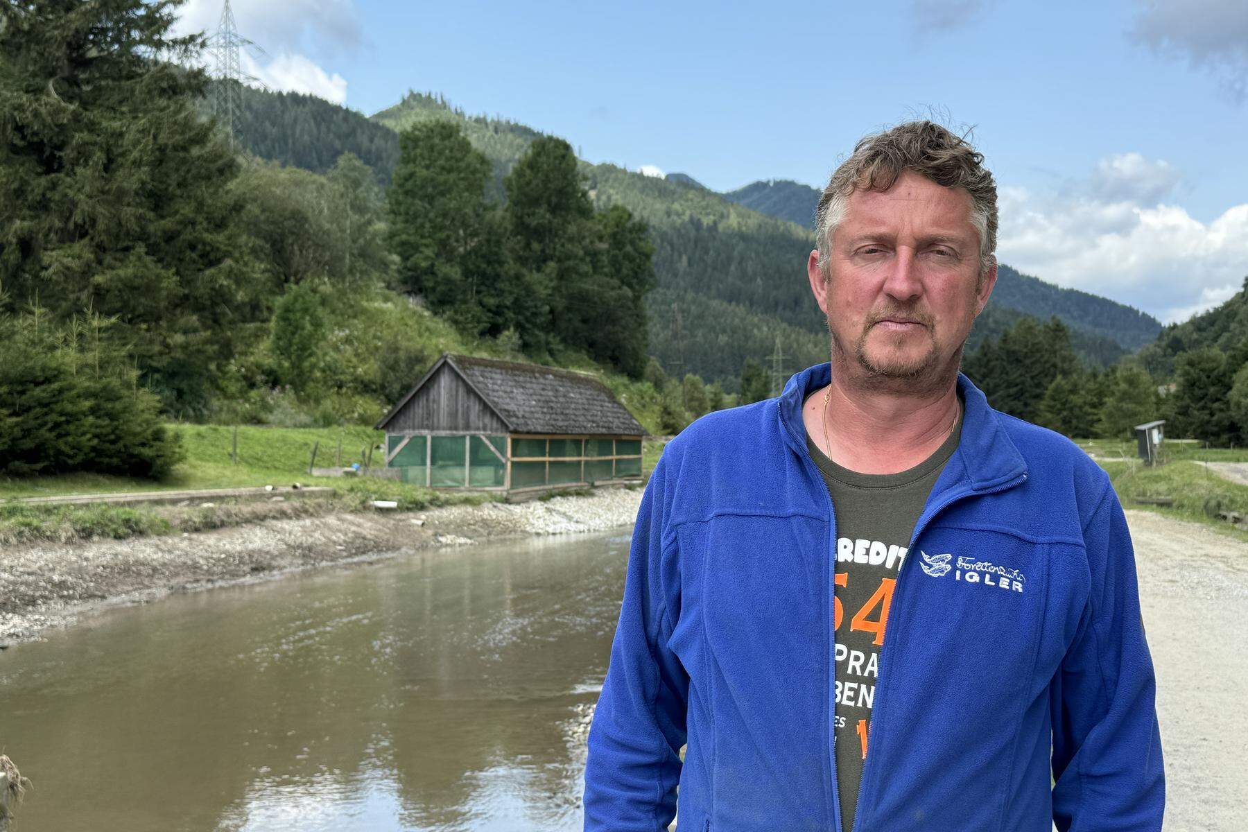 Wiederaufbau nach Unwetter Hannes Igler: „Mein Kapital war der Fischbestand und keine Millionen auf der Bank“