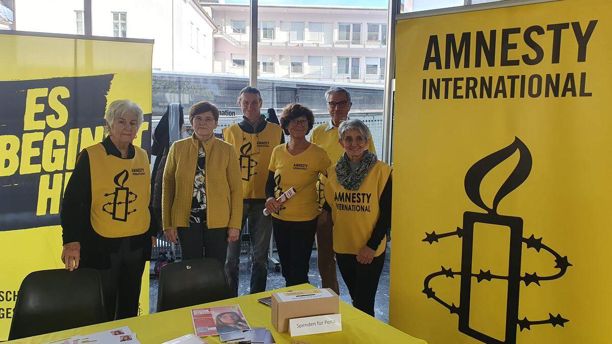 Die Leobener Gruppe von Amnesty International