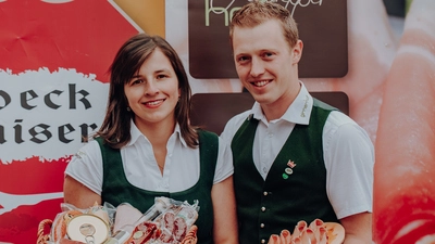 Sophie und Thomas Mitteregger führen den Familienbetrieb seit 2019 