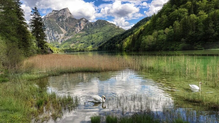 Der Leopoldsteinersee ist eines der meist fotografierten Motive der Region Erzberg Leoben