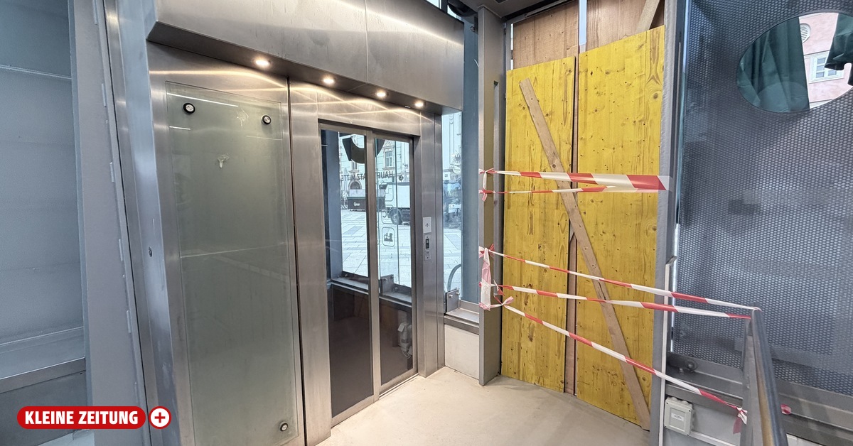 Barrierefreie Toilette ist seit Tagen nur über Treppe erreichbar