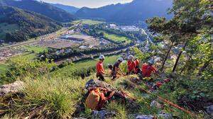 Die Bergretter im Bezirk Leoben trainieren regelmäßig im Sommer wie auch im Winter, um für den Ernstfall gerüstet zu sein
