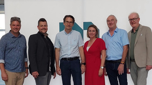 Walter Semlitsch, Josef Adam, Thomas Thuner, Melanie Brunner, Jürgen Edlinger, Franz Gosch (v.l.n.r.) 