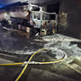 Der Lkw-Brand im Gleinalmtunnel konnte von den Feuerwehren rasch unter Kontrolle gebracht werden