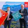 Bürgermeister Kurt Wallner (l.) und Rektor Peter Moser (Montanuniversität Leoben) präsentierten den 75. Österreichischen Städtetag 2026