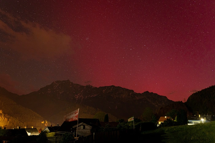 Nordlichter über Eisenerz