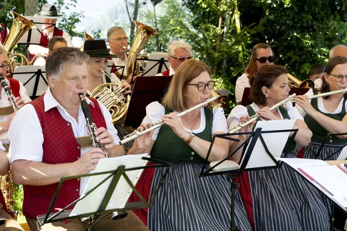 Unterstützt wurden die Oberlandler zum zweiten Mal von der diesjährigen Partnergemeinde Marktgemeinde Mautern und der Ortsmusikkapelle Mautern.