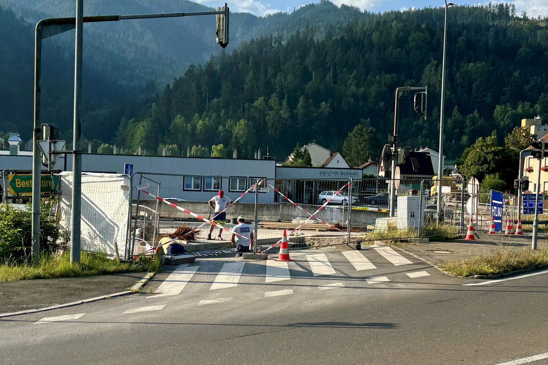 Erlenbachbrücke am Präbichl soll 2025 abgetragen werden