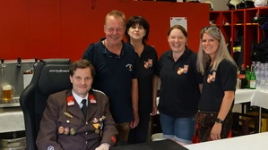 Die Mitglieder der Freiwilligen Feuerwehr Eisenerz waren für ihr Pfingstfest gerüstet