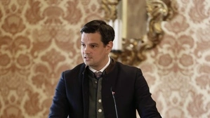 FP-Soziallandesrat Hannes Amesbauer in der Landstube