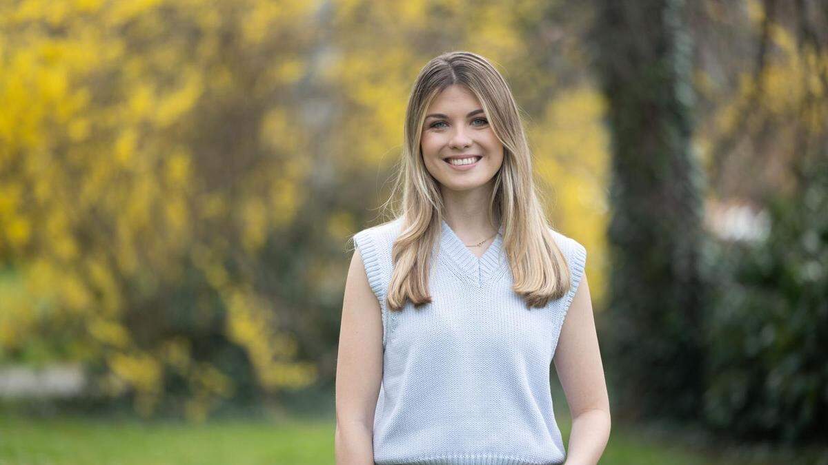 Anna Binder ist 22 Jahre alt und tritt im Herbst erstmals zur Landtagswahl an