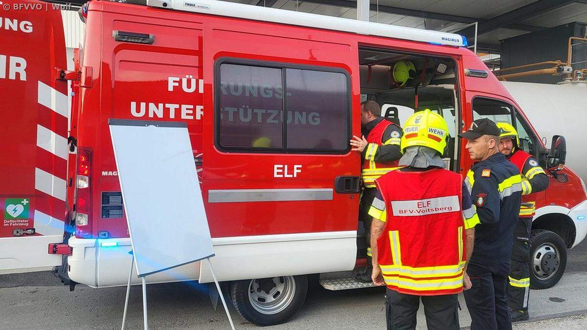 Glasfabrik in Köflach stand in Flammen 