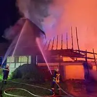 Die Feuerwehren konnten den Totalverlust des Wohnhauses verhindern