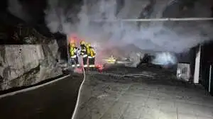 Der Einsatz im Brucker Stadtteil Pischk dauerte rund drei Stunden