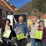 Barbara Murer, Sepp Graßmugg, Hans Bäck und Ruth Barg (v.l.n.r.) haben das neue Reibeisen präsentiert