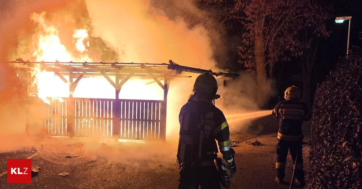 M-llsammelstation-der-Mittelschule-stand-in-Vollbrand